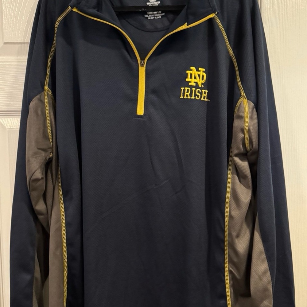 Norte Dame 1/4 zip Pullover